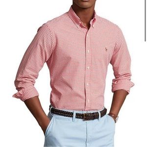 Classic Fit Long Sleeve Woven Shirt